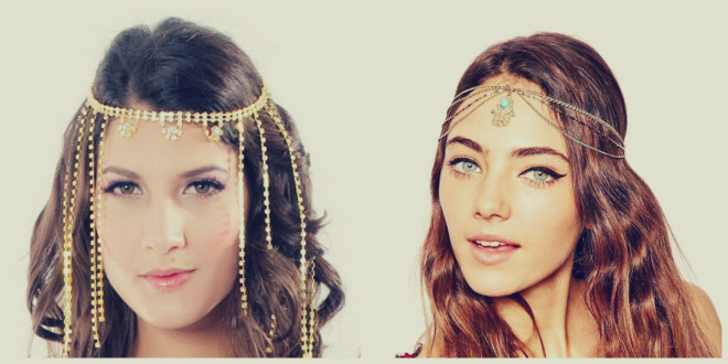 Lănţişoare pentru cap, Foto: 24hair.ru