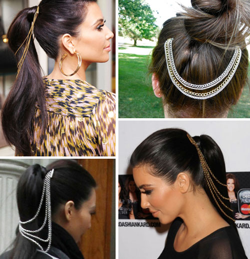 Lănţişoare pentru păr, Foto: treasurebox.ru