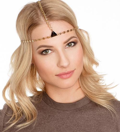 Lănţişor fin pentru păr, Foto: luxediamond.ru