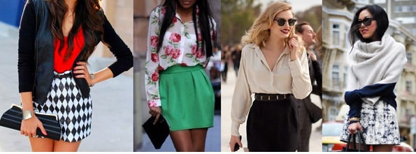 Tendințele sunt numeroase la fustele mini, Foto: elfina.com.ua