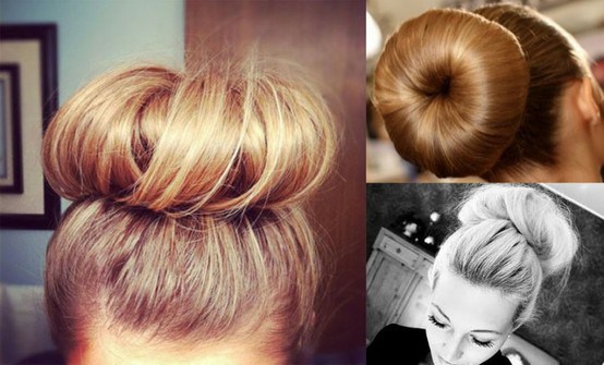 Variante elegante de coafuri cu părul prins în coc, Foto: sovintagesogirly.wordpress.com