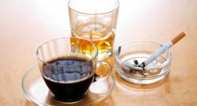 Cafea, tutun si alcool