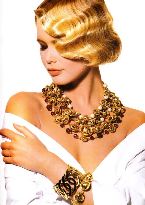 Coafură retro de divă, Foto: artofcare.ru