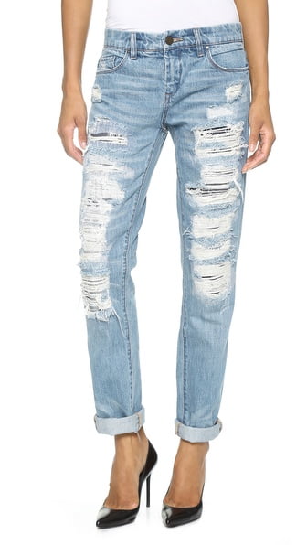 Jeanși boyfriend rupți, Foto: thebestfashionblog.com