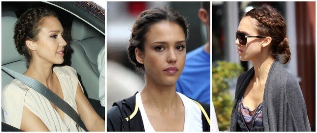 Coafură elegantă la Jessica Alba, Foto: lh6.ggpht.com