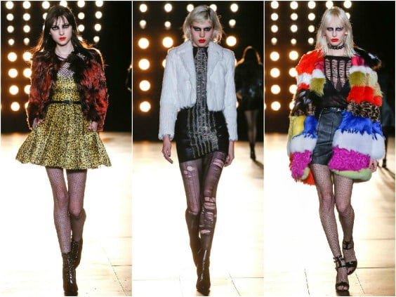 Tendințele modei în colecția Saint Laurent, Foto: contagiousblog.net