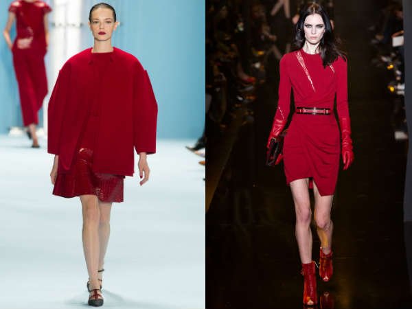 Moda în roșu în toamna-iarna 2015-2016, Foto: afmu.ne